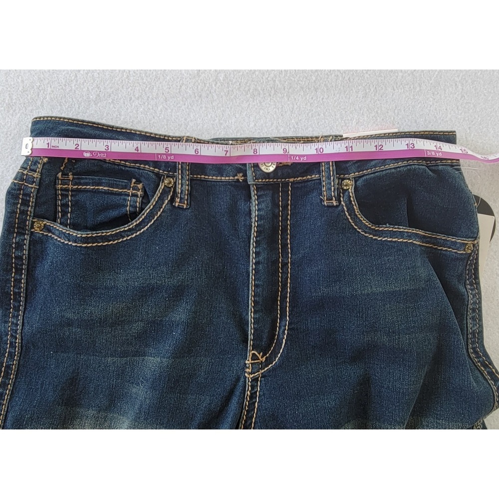 YMI Junior jeans, skater jeans, wide legs, 11/30 high rise, NWT - Picture 3 of 15